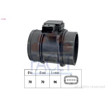 Débitmètre de masse d'air FACET OEM 1920GN Débitmètre de masse d'air FACET OEM 1920GN