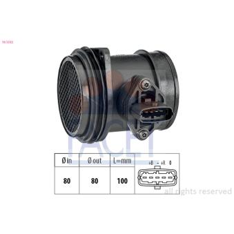 Débitmètre de masse d'air FACET OEM 1367827