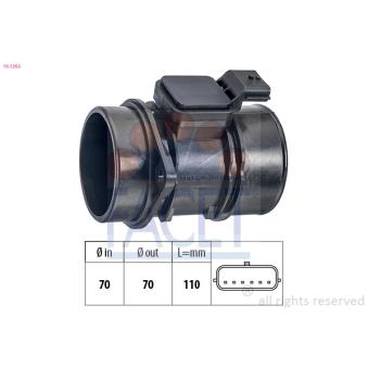 Débitmètre de masse d'air FACET OEM 22680BC400