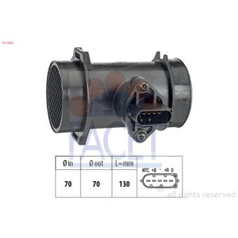 Débitmètre de masse d'air FACET OEM 0000940948