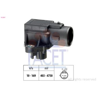 Capteur de pression barométrique, adaptation à l'altitude FACET 10.3031 pour HONDA INSIGHT 1.0 - 76cv