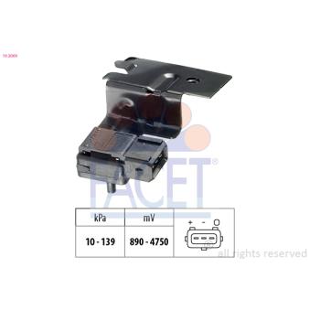 Capteur de pression barométrique, adaptation à l'altitude FACET OEM 9202701