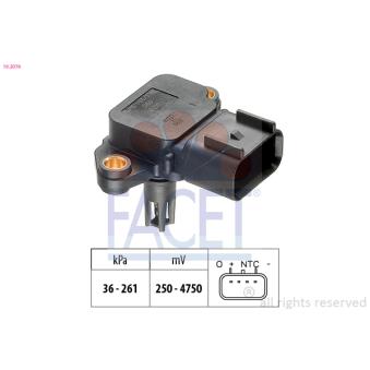Capteur de pression barométrique, adaptation à l'altitude FACET 10.3076 pour FORD FOCUS 2.0 DI - 75cv