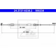 ATE 24.3727-0238.2 - Tirette à câble, frein de stationnement
