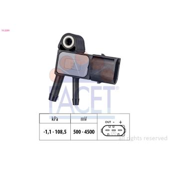 Capteur de pression barométrique, adaptation à l'altitude FACET OEM k68302134aa Capteur de pression barométrique, adaptation à l'altitude FACET OEM k68302134aa