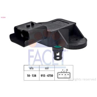 Capteur de pression barométrique, adaptation à l'altitude FACET OEM 8942147010