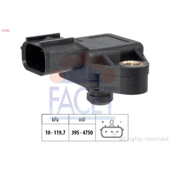 Capteur de pression barométrique, adaptation à l'altitude FACET 10.3383