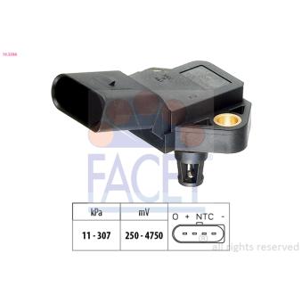 Capteur, pression de suralimentation FACET 10.3388 pour NISSAN PRIMERA 1.0 TSI - 110cv