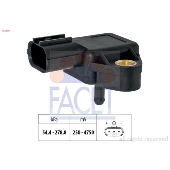 Capteur de pression barométrique, adaptation à l'altitude FACET 10.3396 pour MITSUBISHI L 2.5 DI-D - 167cv