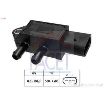 Capteur de pression barométrique, adaptation à l'altitude FACET 10.3403