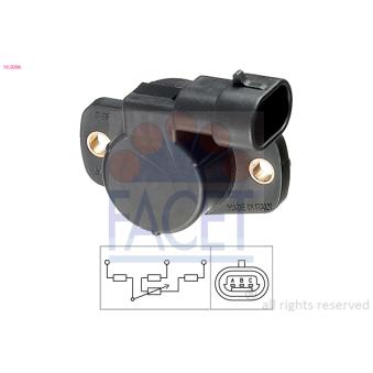 Capteur, position du papillon FACET [10.5096]