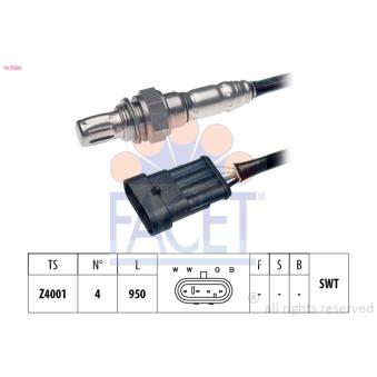 Sonde lambda FACET OEM 46452598