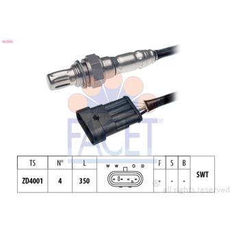 Sonde lambda FACET OEM 46529385