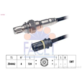 Sonde lambda FACET OEM A0015402117