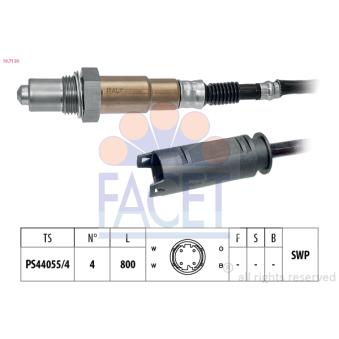 Sonde lambda FACET OEM 11781739845