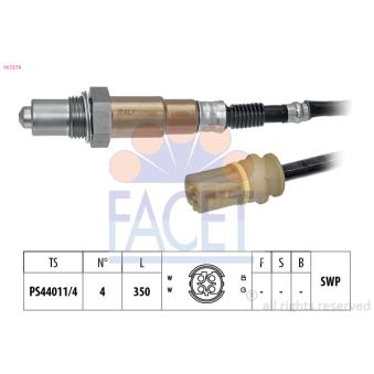 Sonde lambda FACET OEM 11781247406