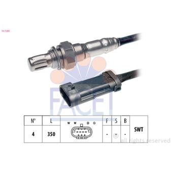 Sonde lambda FACET OEM 7700107438