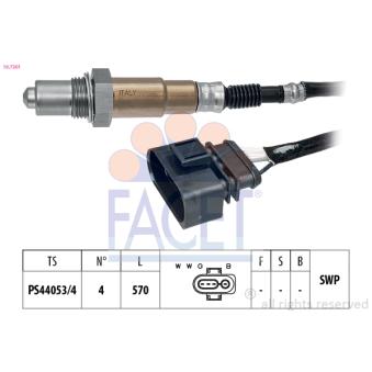 Sonde lambda FACET OEM 030906265AD