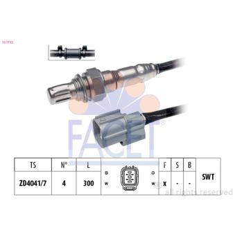 Sonde lambda FACET OEM 36531PNB004