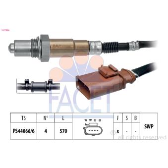 Sonde lambda FACET OEM 03C906262AC