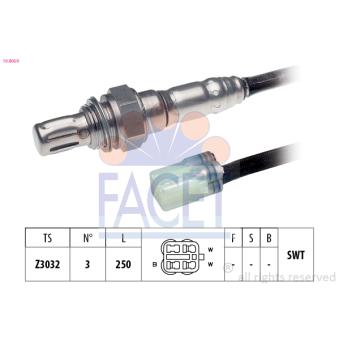 Sonde lambda FACET OEM 22690AA360
