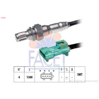 Sonde lambda FACET OEM 161872