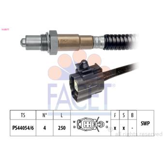 Sonde lambda FACET OEM FP3318861B
