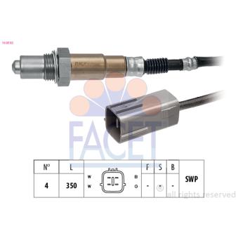 Sonde lambda FACET OEM L54118861
