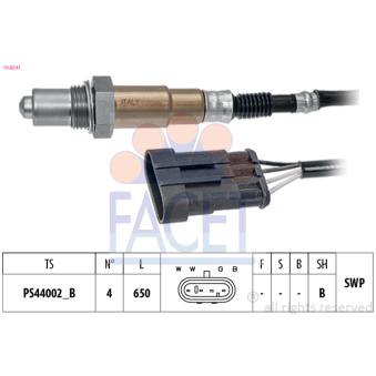 Sonde lambda FACET OEM 60815699