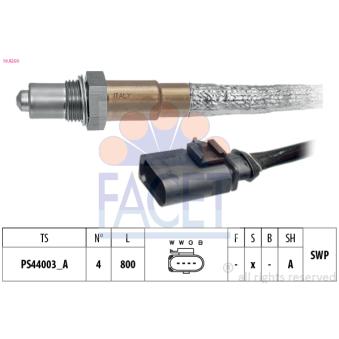Sonde lambda FACET OEM 06K906262A