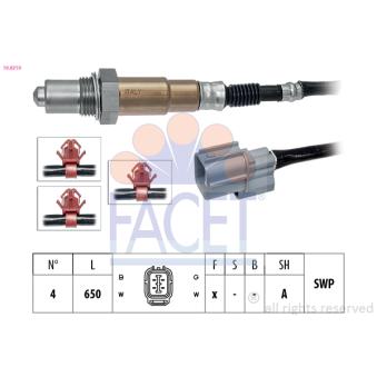 Sonde lambda FACET OEM 36531PWEG01