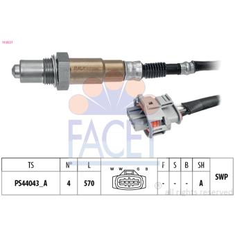 Sonde lambda FACET OEM 99760617701