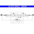 ATE 24.3727-0354.2 - Tirette à câble, frein de stationnement