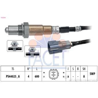 Sonde lambda FACET OEM 894650D010