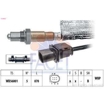 Sonde lambda FACET OEM 06F906262