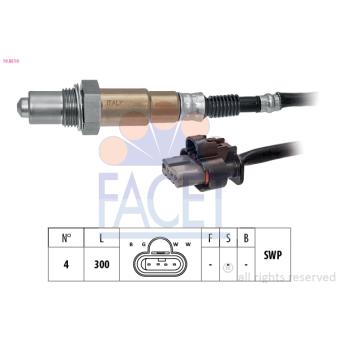 Sonde lambda FACET OEM 2118312 Sonde lambda FACET OEM 2118312