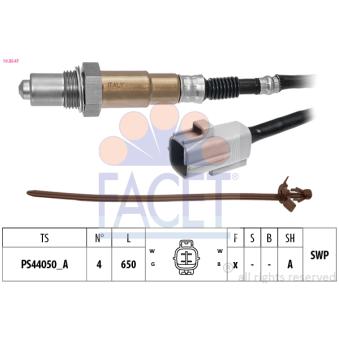Sonde lambda FACET 10.8547