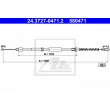ATE 24.3727-0471.2 - Tirette à câble, frein de stationnement