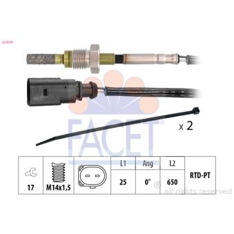 Capteur, température des gaz FACET OEM 03L906088BT Capteur, température des gaz FACET OEM 03L906088BT