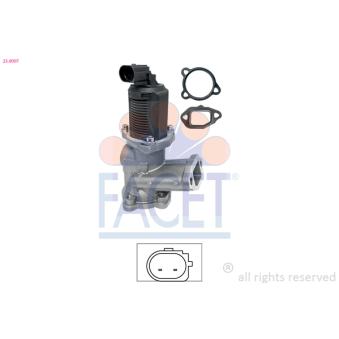 Vanne EGR FACET OEM 55219499