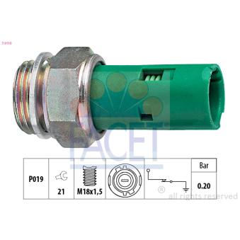 Indicateur de pression d'huile FACET [7.0110]