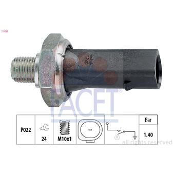 Indicateur de pression d'huile FACET 7.0135 pour LANCIA THESIS 3.0 - 218cv