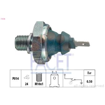 Indicateur de pression d'huile FACET [7.0138]