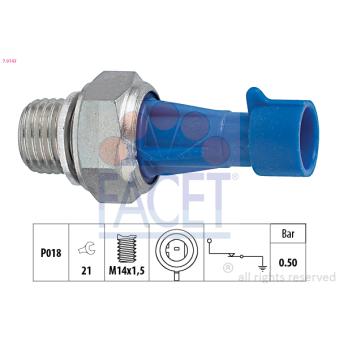Indicateur de pression d'huile FACET OEM 1131K7