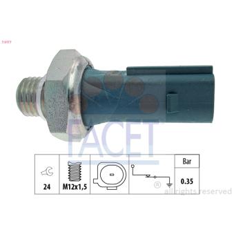Indicateur de pression d'huile FACET [7.0177]