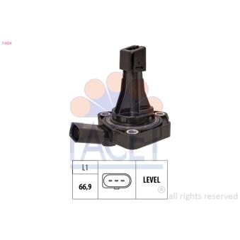 Capteur, niveau d'huile moteur FACET 7.0224 pour AUDI A3 1.6 TDI - 110cv