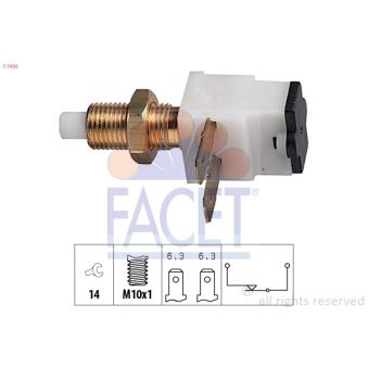 Interrupteur des feux de freins FACET [7.1020]