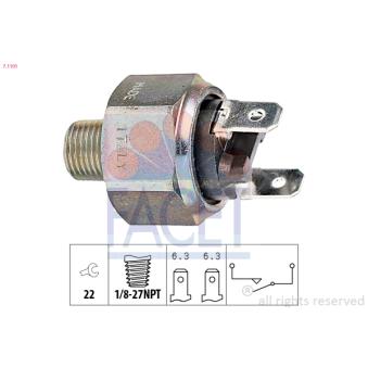 Interrupteur des feux de freins FACET OEM 4165210