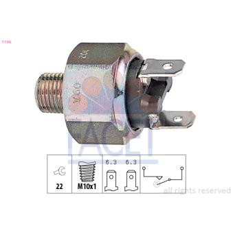 Interrupteur des feux de freins FACET OEM 113945515H