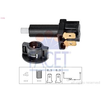 Interrupteur des feux de freins FACET [7.1112]